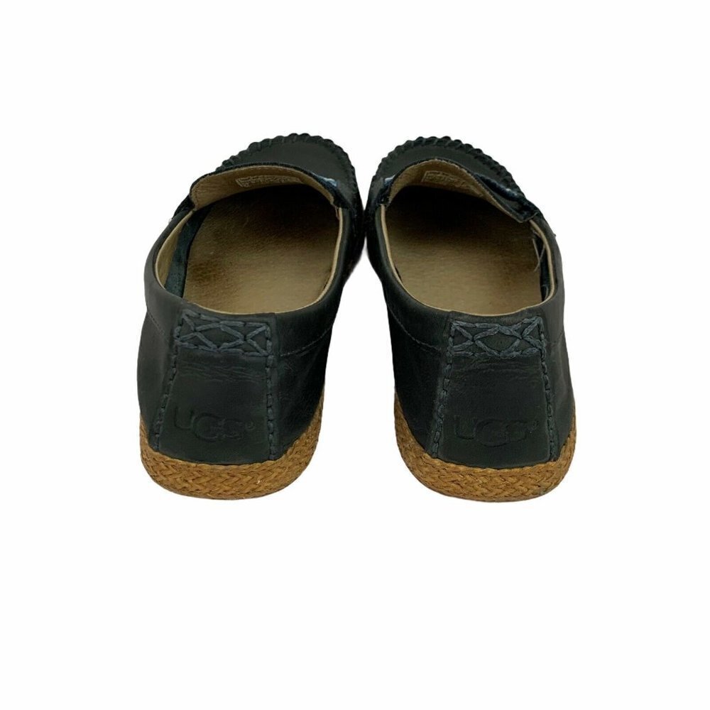 UGG Australia Women's Size 6.5 Kaelee Blue Leather Moccasins Flats 1012505 - Picture 7 of 8